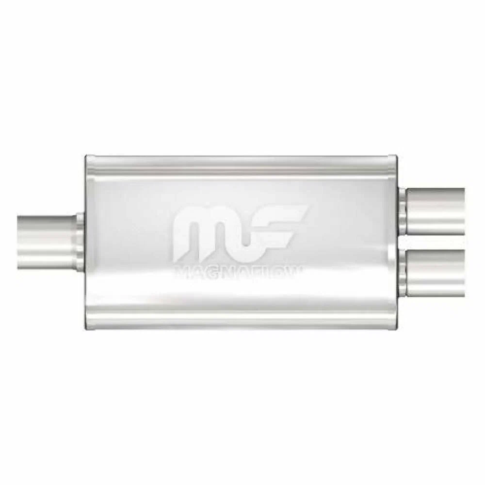 Exhaust Muffler for 3.5 X 7in. Oval Straight-Through Performance Exhaust Muffler MagnaFlow 11148